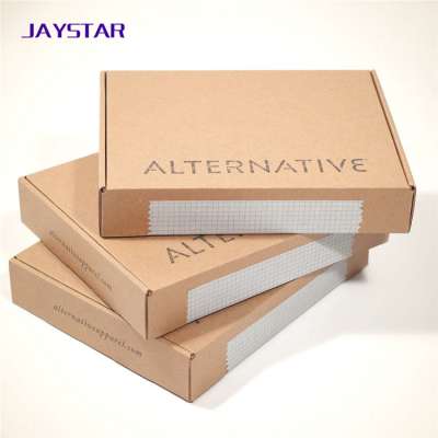 High Quality Custom Design Die Cutting Recycled Low Cost Flat Pack Paper Kraft Corrugated Paper Box