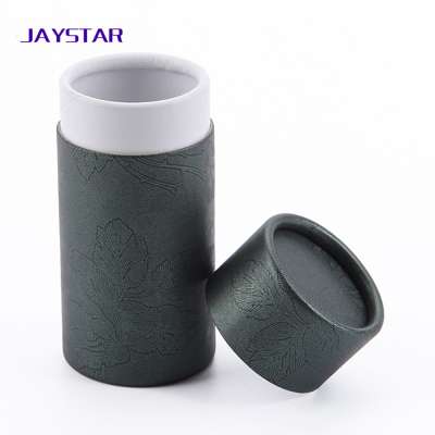 Wine packaging round gift box custom tube paper box