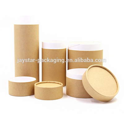 Wine bottle tube box packaging custom paper box